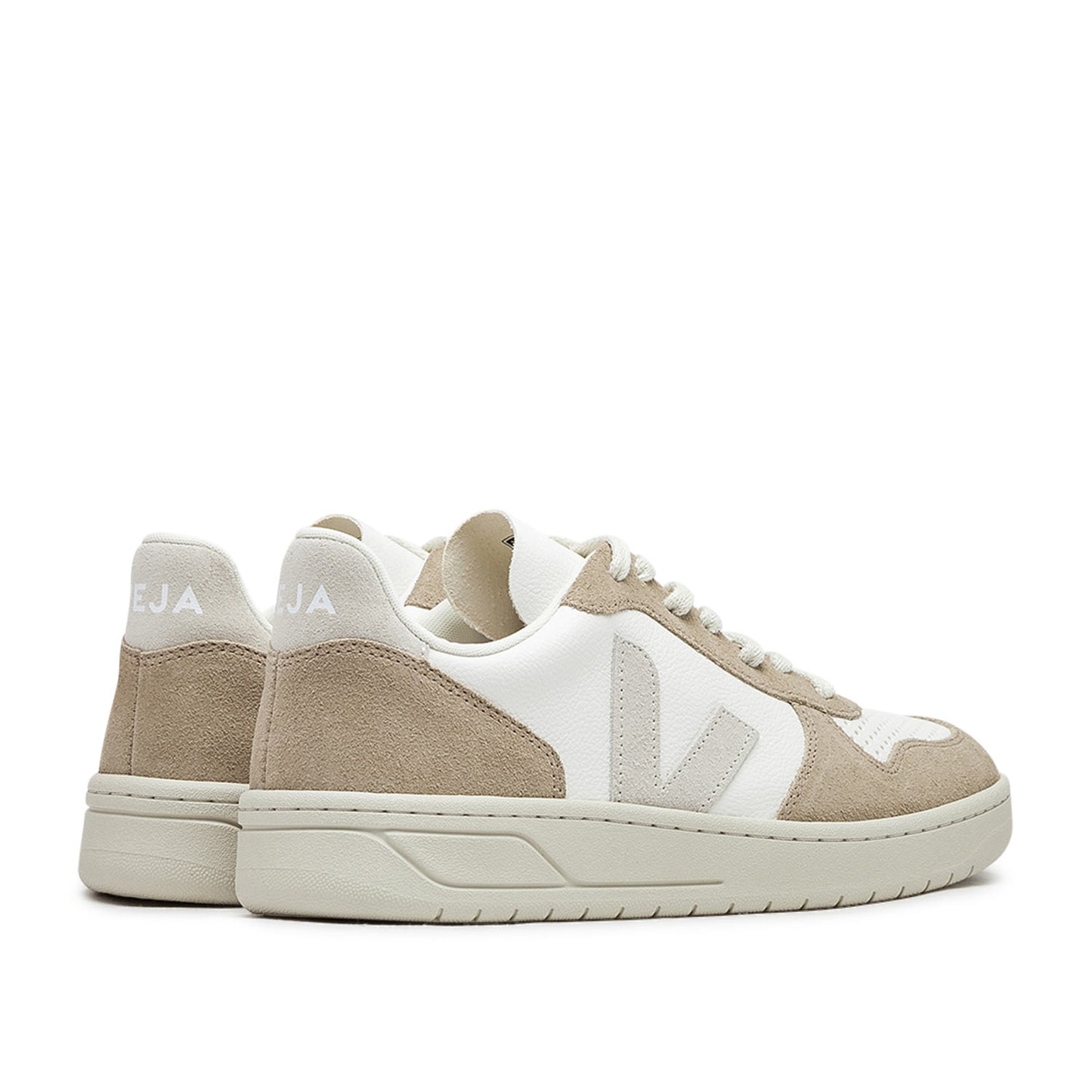 Veja V-10 Leather (Beige / Braun) - Allike Store