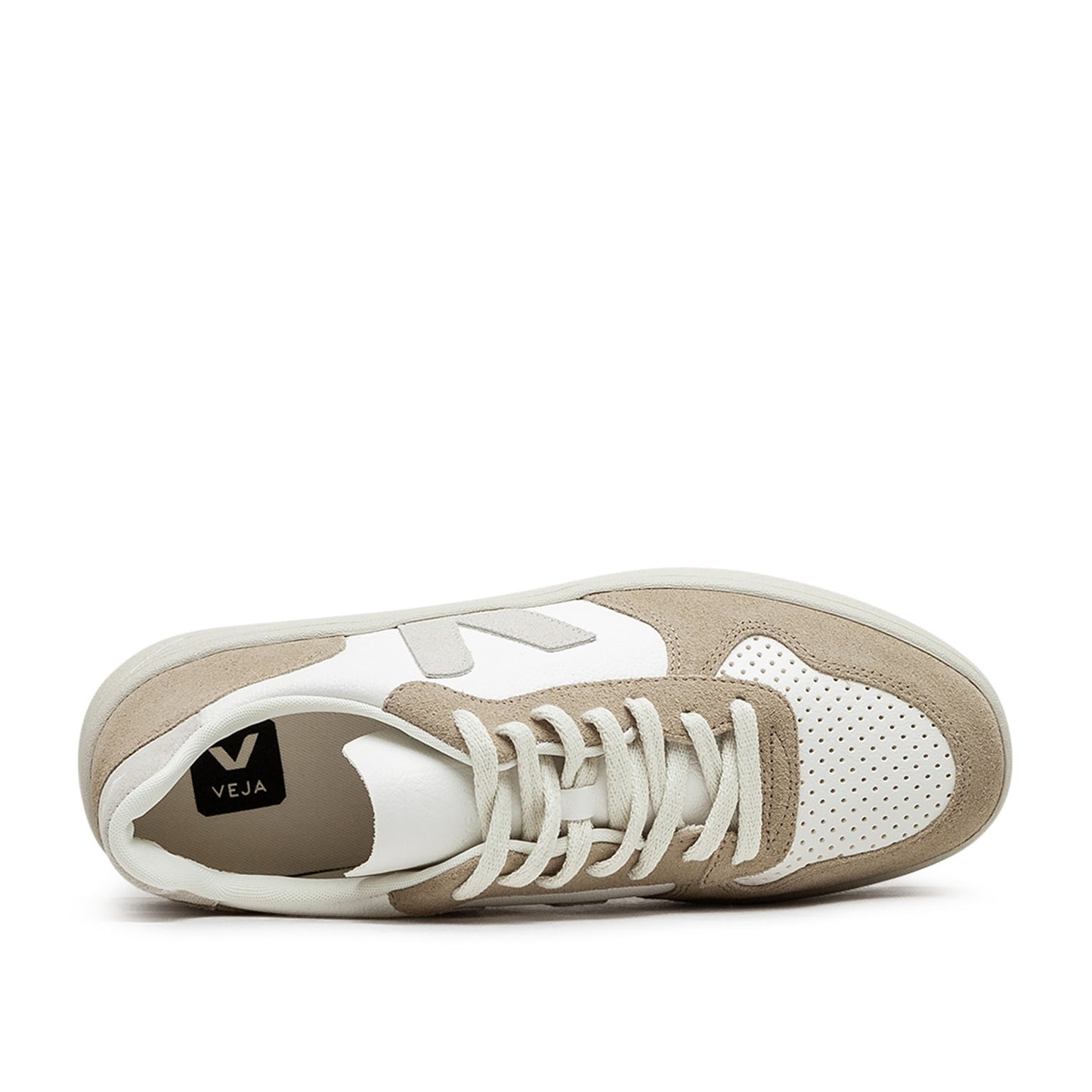 Veja V-10 Leather (Beige / Braun) - Allike Store