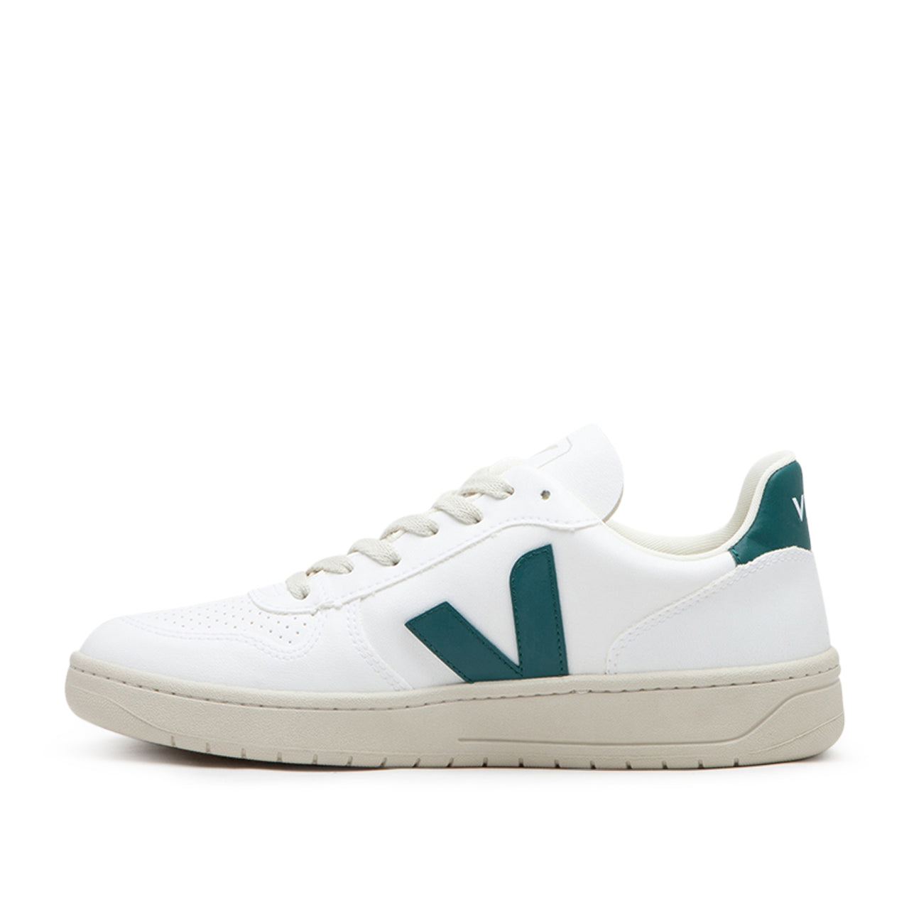 Veja V-10 CWL (Weiß / Grün) - Allike Store