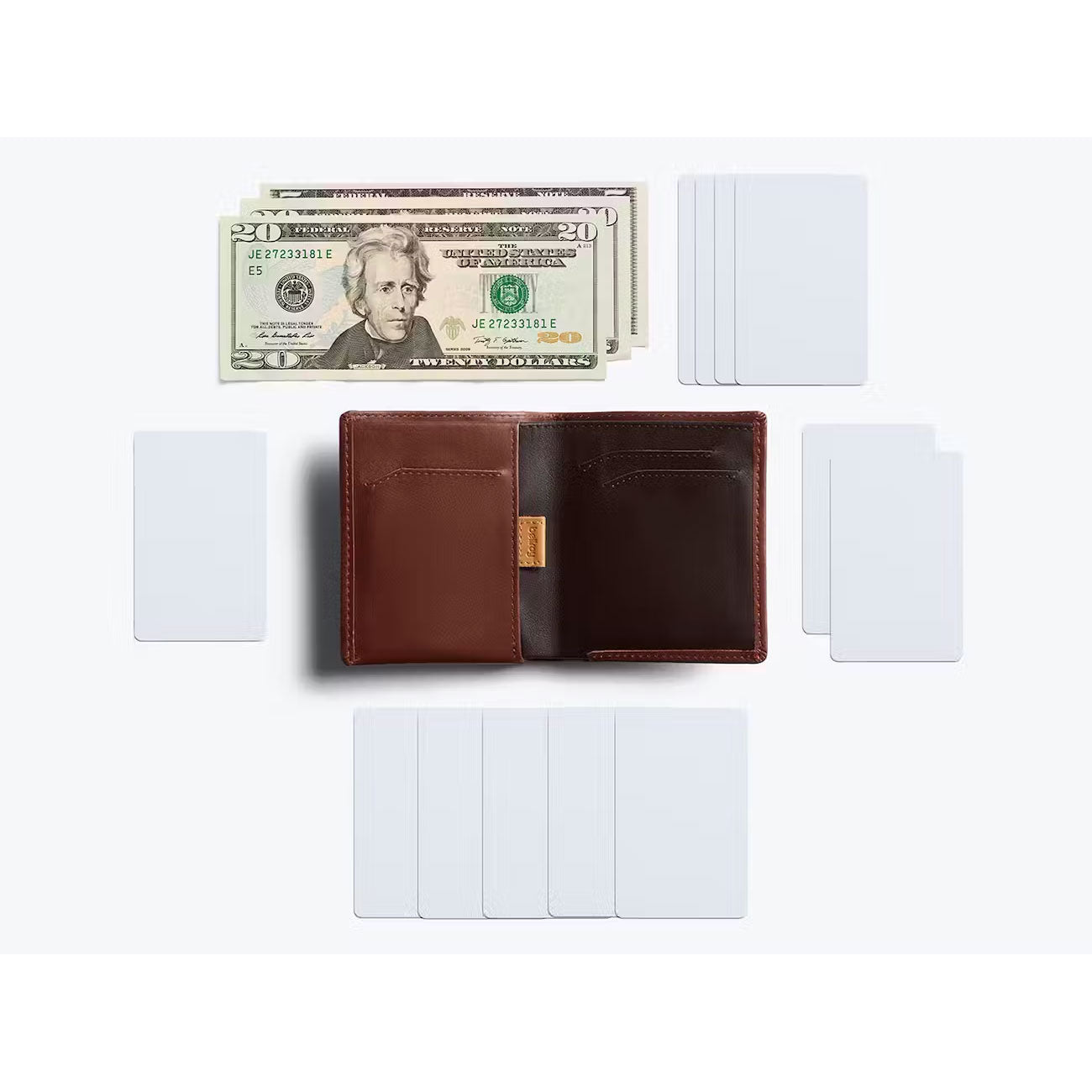 Bellroy Note Sleeve RFID (Braun) - Allike Store