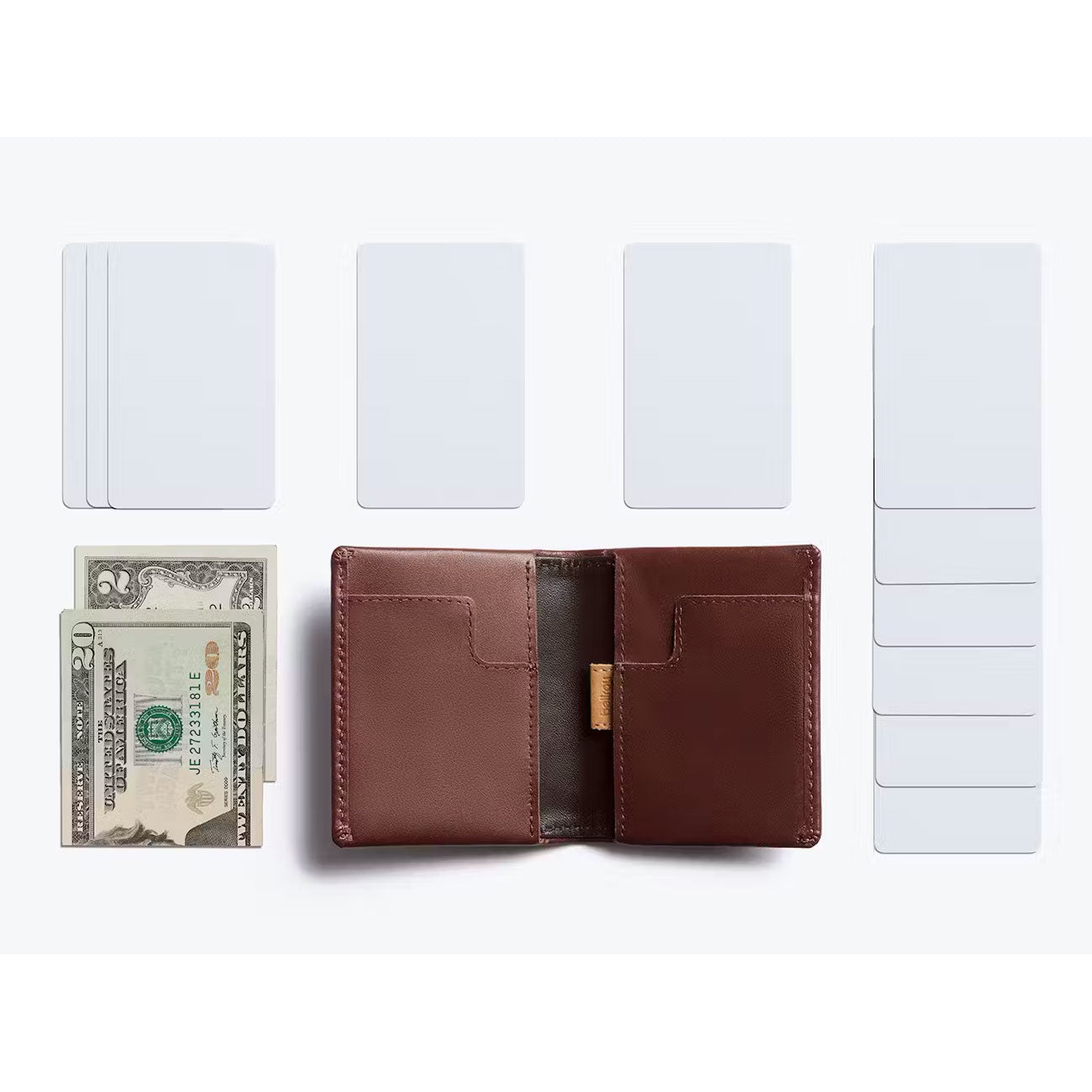 Bellroy Slim Sleeve Wallet (Braun)  - Allike Store