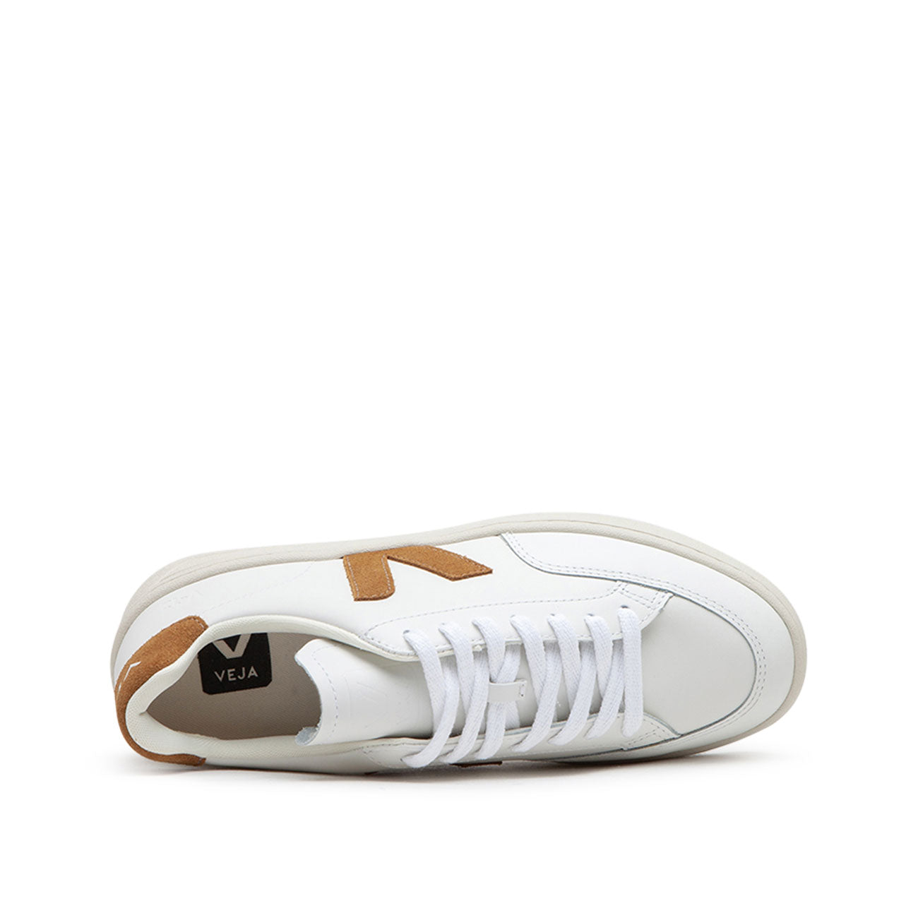 Veja WMNS V-12 Leather (Weiß / Braun)  - Allike Store