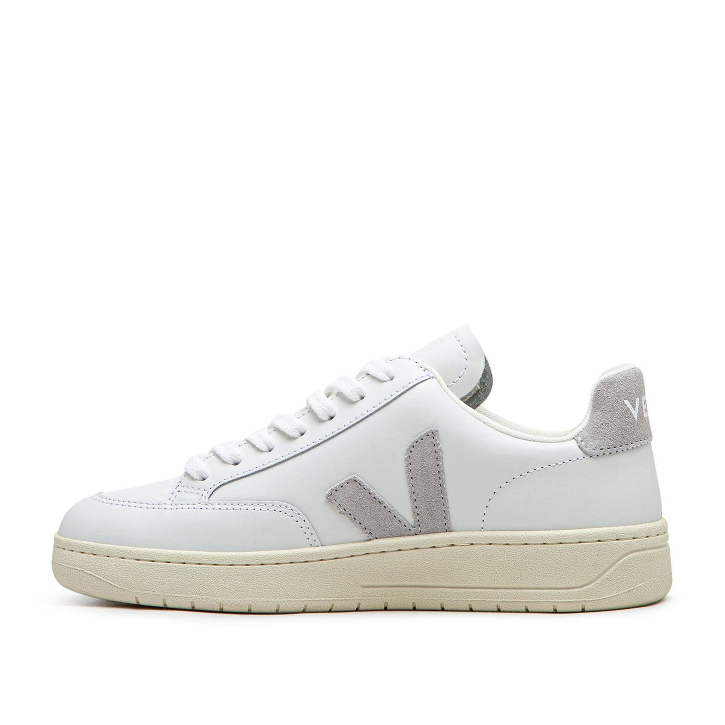 Veja WMNS V-12 Leather (Weiß / Grau)  - Allike Store