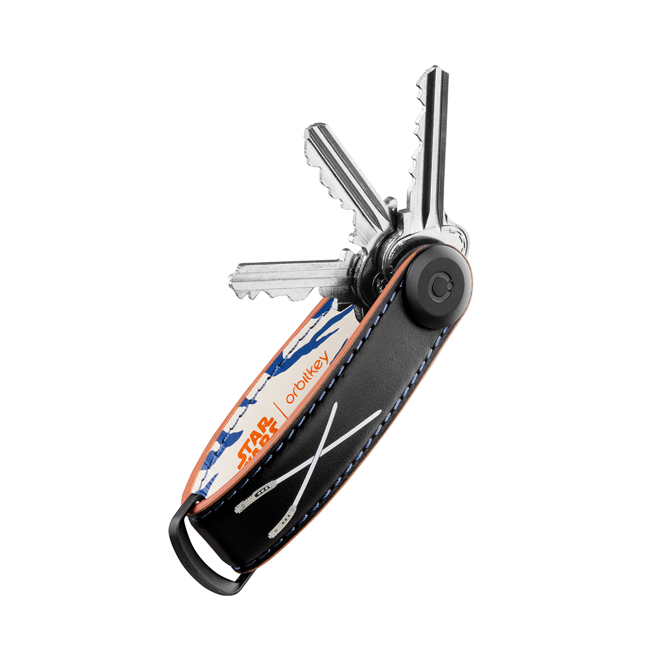 Orbitkey Key Organiser Star Wars™ Ahsoka Tano™ (Schwarz)  - Allike Store