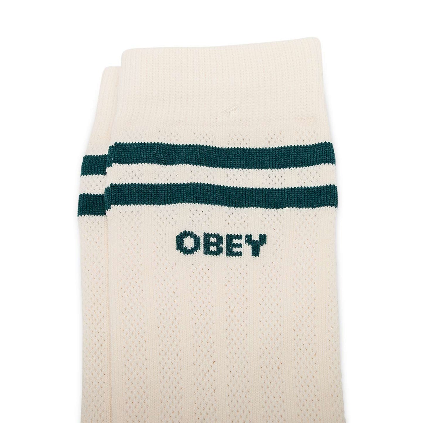 Obey Soccor Socks (Beige / Grün) - Allike Store