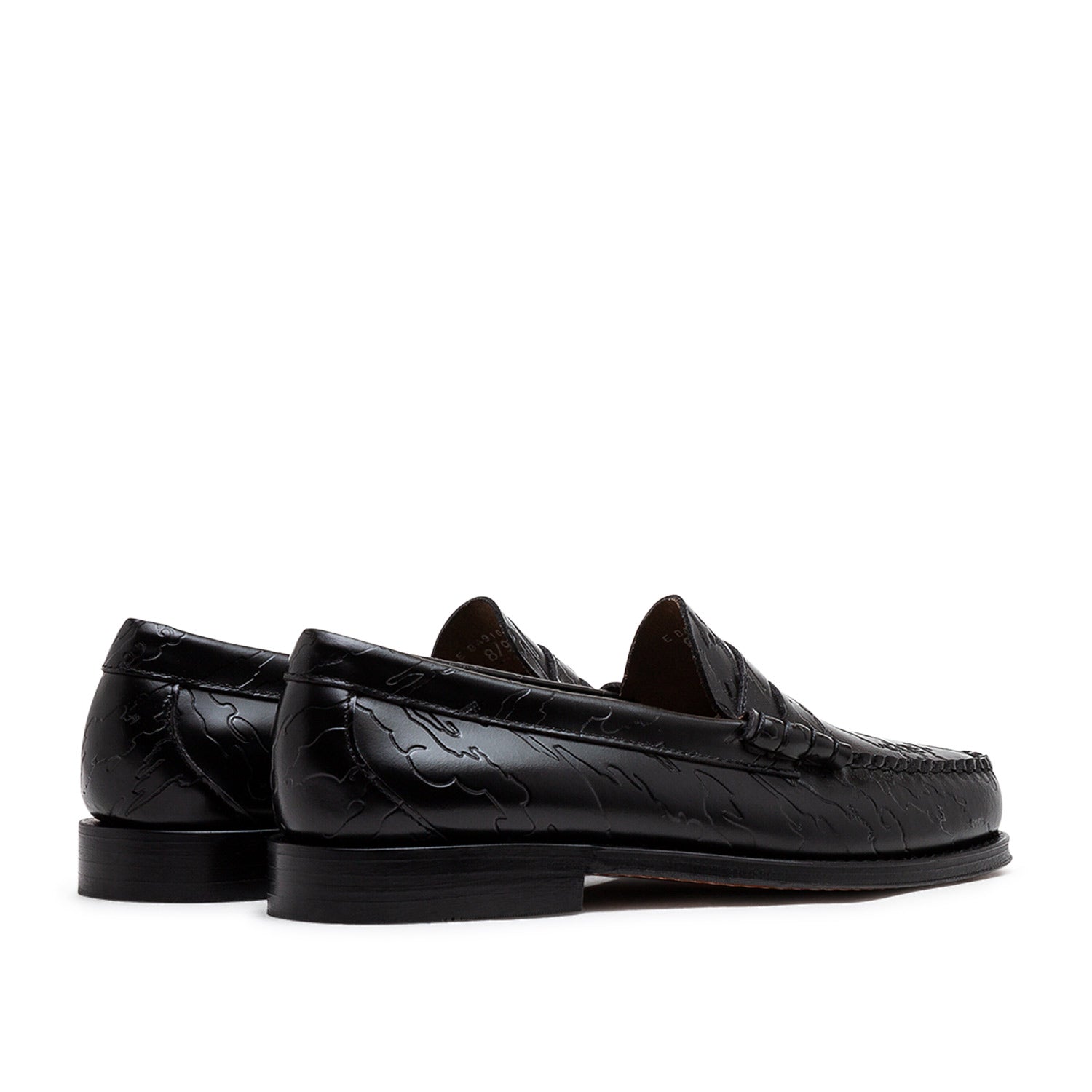 G.H.BASS x Maharishi Larson Penny Loafers (Schwarz) - Allike Store