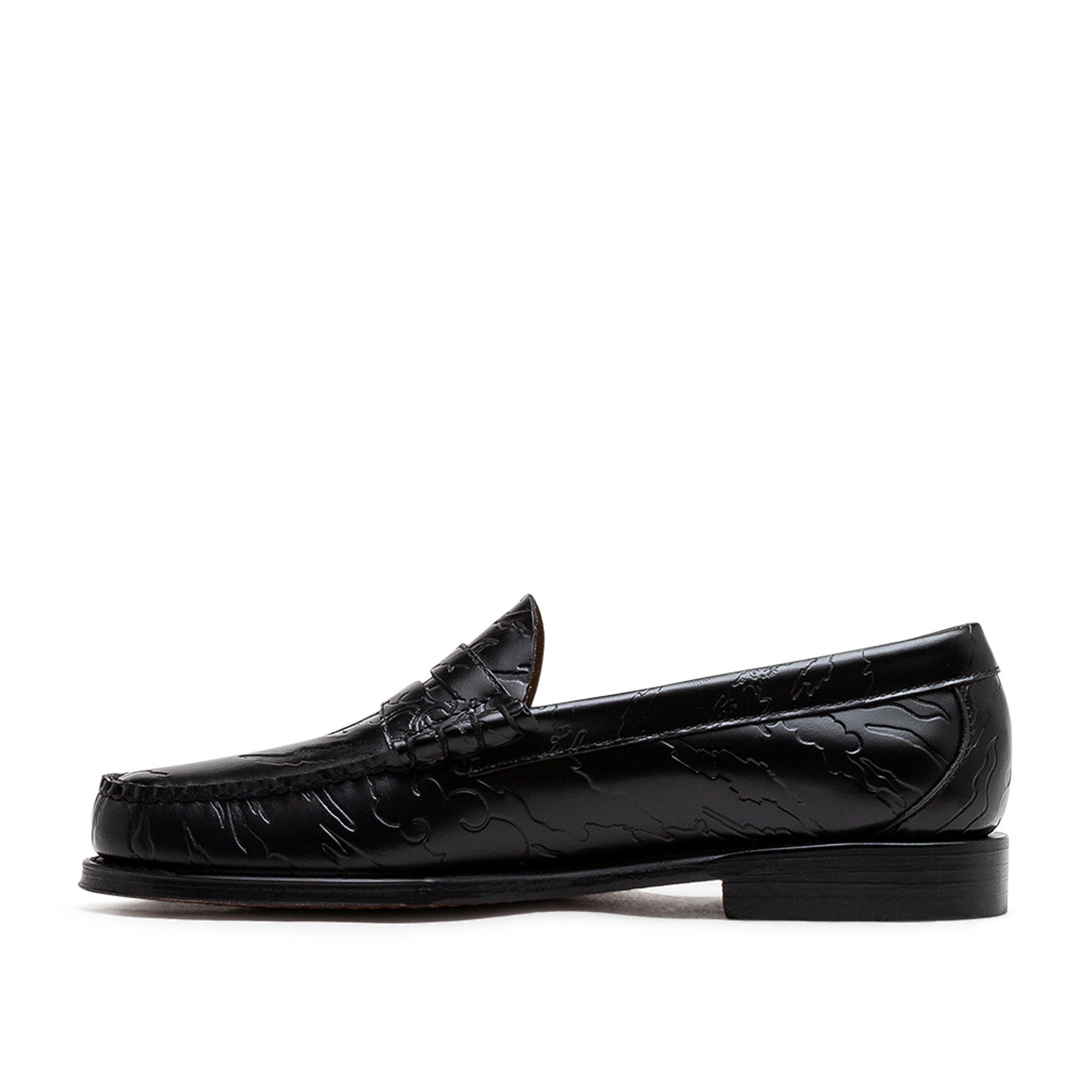 G.H.BASS x Maharishi Larson Penny Loafers (Schwarz) - Allike Store