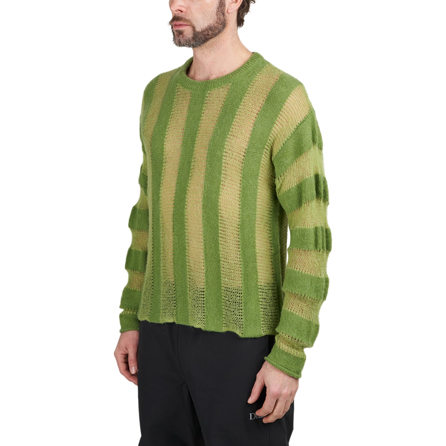Brain Dead Fuzzy Threadbare Sweater (Grün) - Allike Store