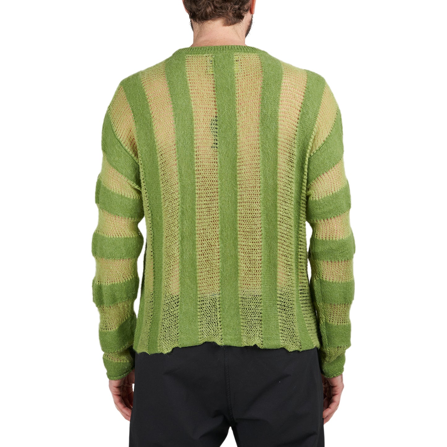Brain Dead Fuzzy Threadbare Sweater (Grün)  - Allike Store
