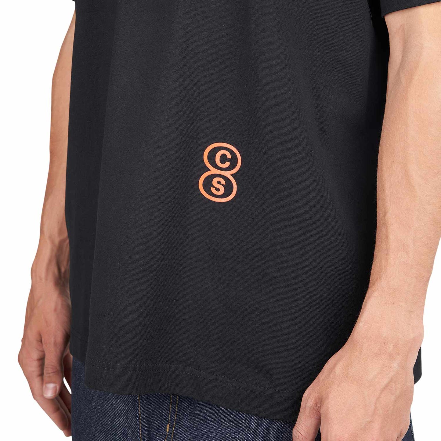 Café Soda Community T-Shirt (Schwarz / Orange) - Allike Store