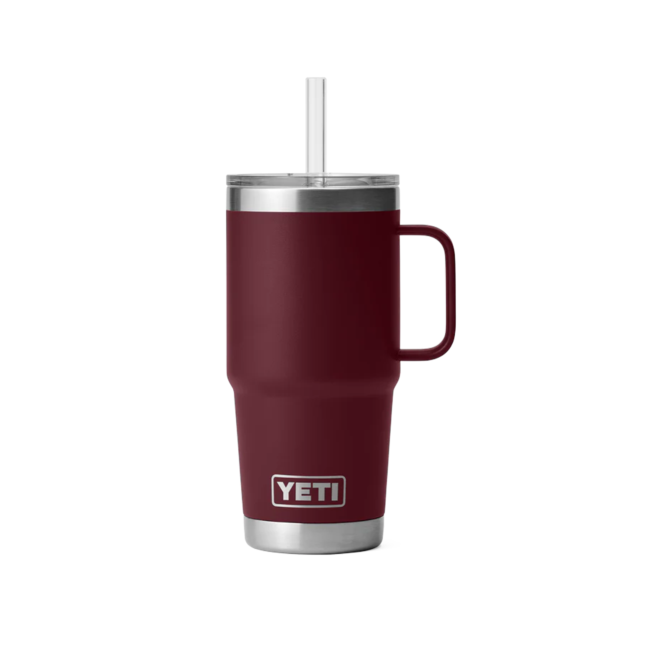Yeti Rambler 25oz Straw Mug (Weinrot) - Allike Store