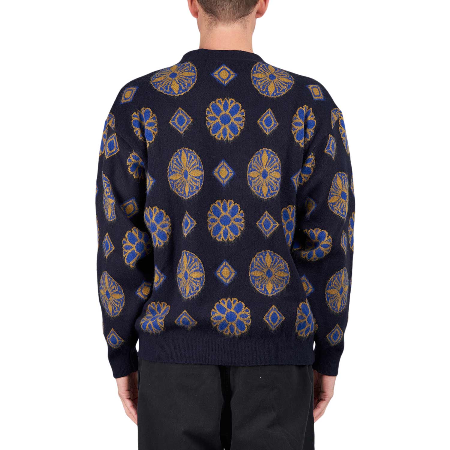 Fucking Awesome Three Kingdoms Cardigan (Dunkelblau) - Allike Store