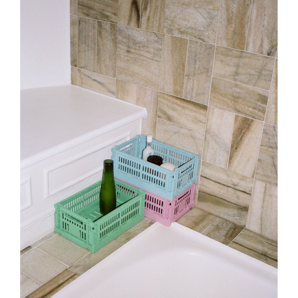 HAY Colour Crate S (Oliv)  - Allike Store