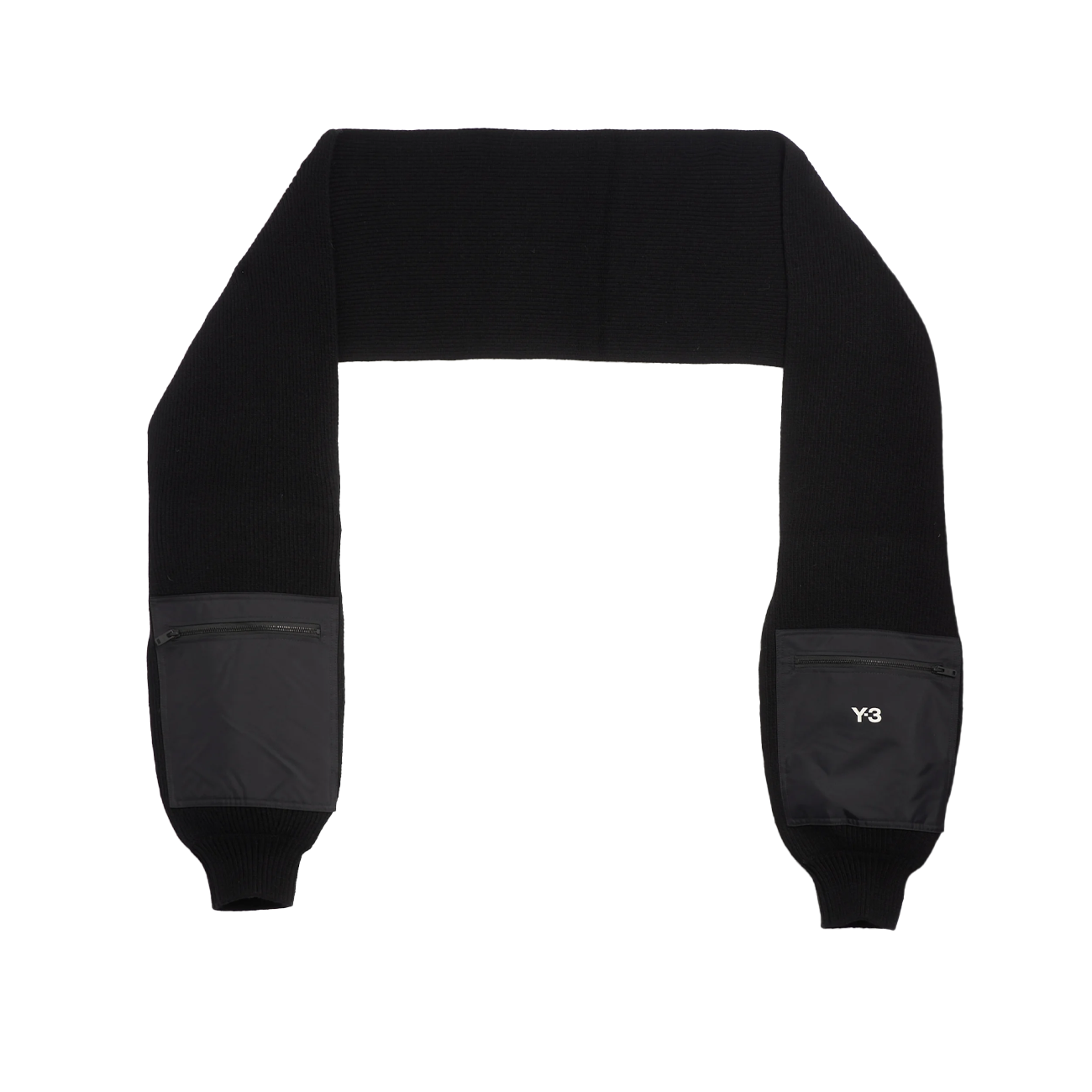 Y-3 NY Unisex Scarf (Schwarz) - Allike Store