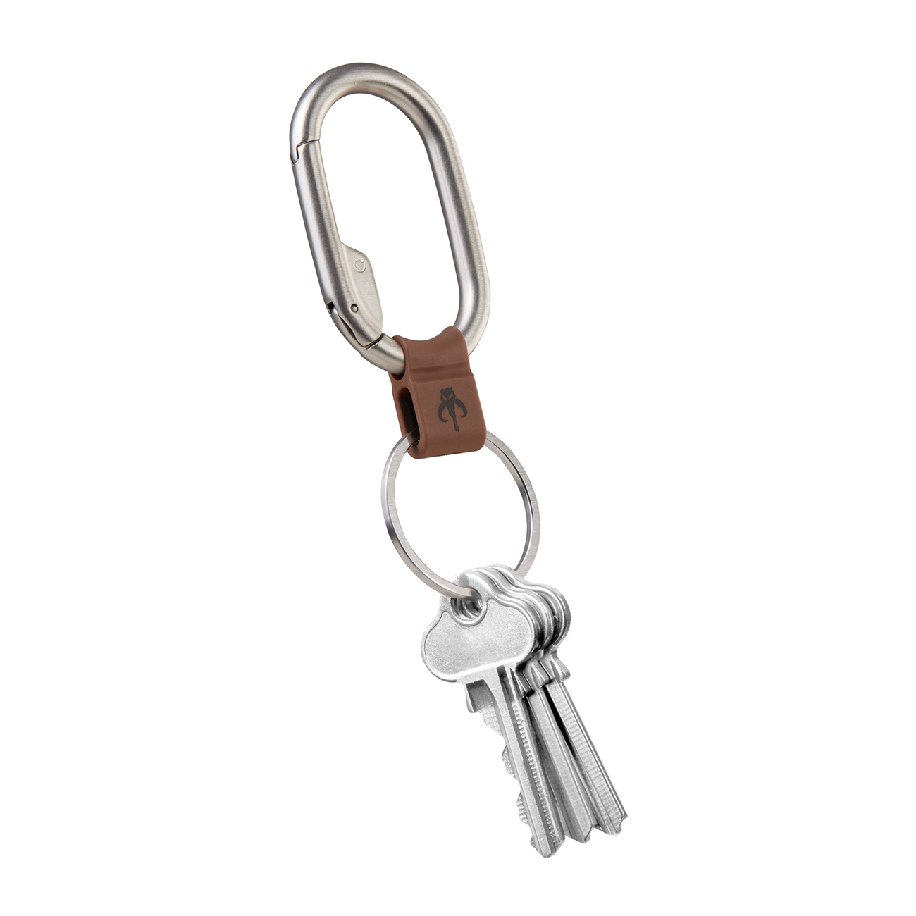 Orbitkey Clip Mini Star Wars™ Mandalorian™ (Braun) - Allike Store