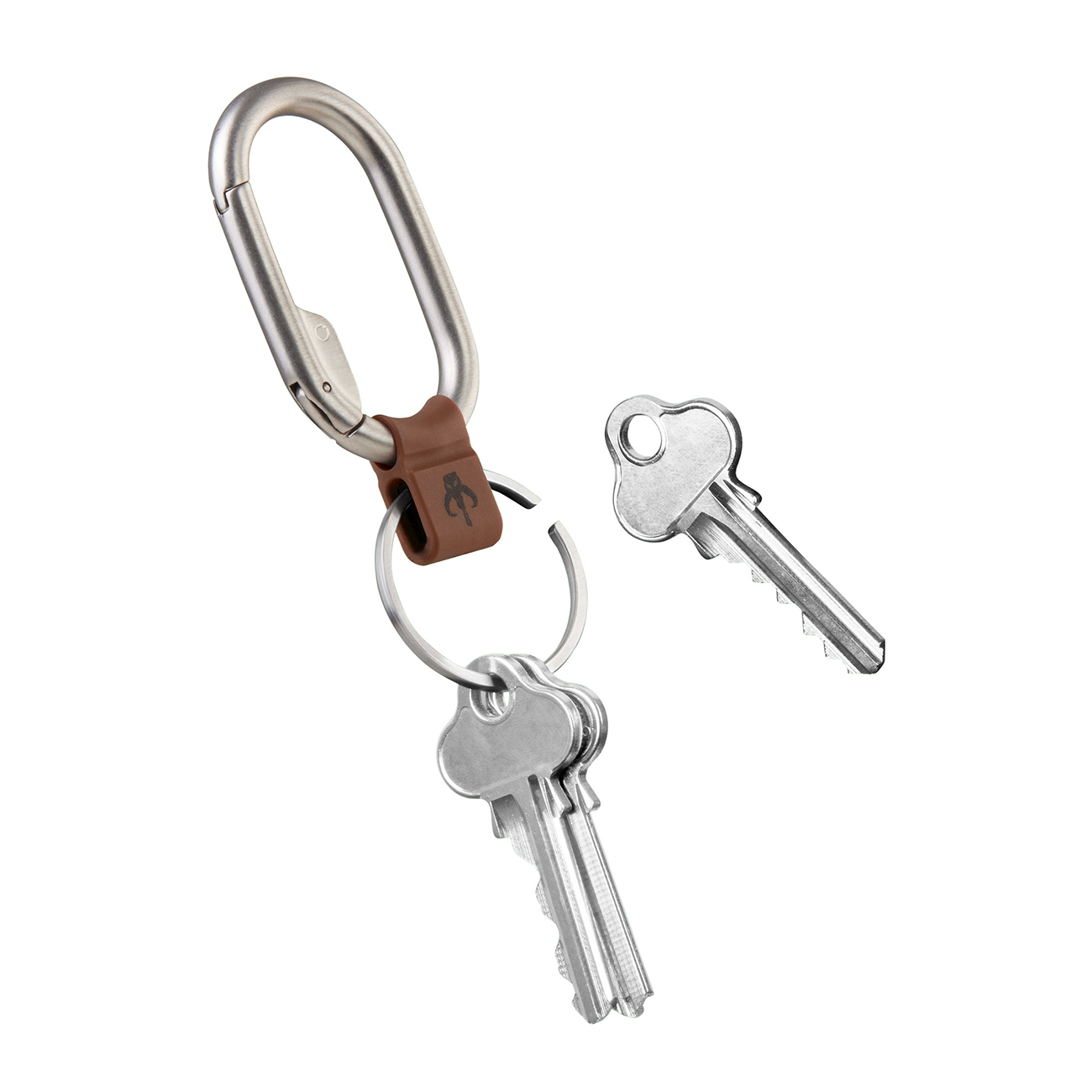 Orbitkey Clip Mini Star Wars™ Mandalorian™ (Braun) - Allike Store