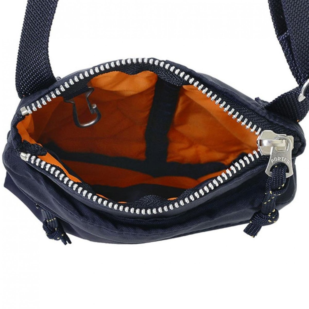 Porter by Yoshida Force Series Shoulder Pouch (Navy) - Allike Store