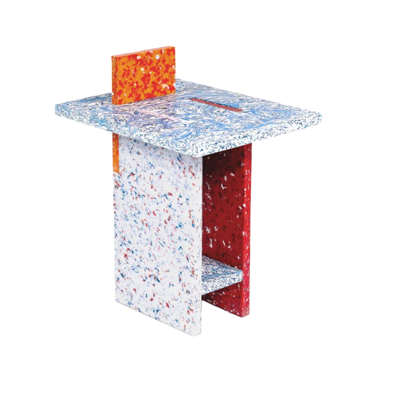 Space Available Self Assemble Stool (Multi) - Allike Store