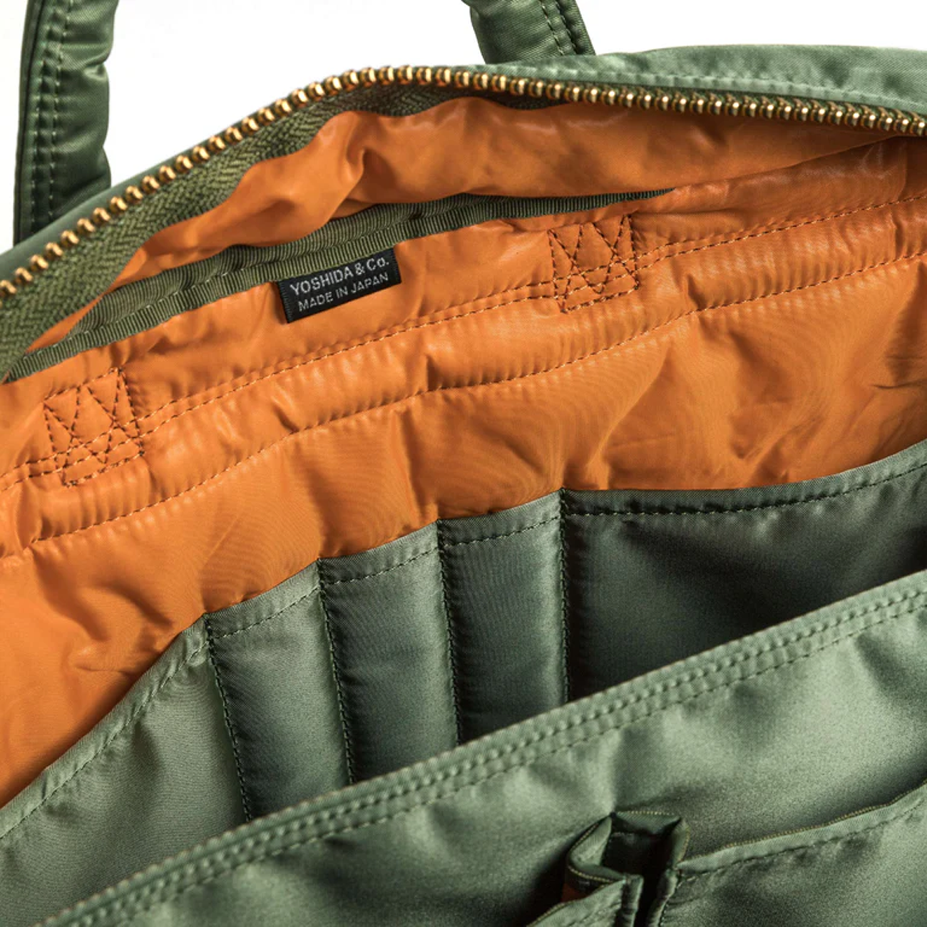 Porter by Yoshida Tanker 2Way Briefcase (Oliv) - Allike Store