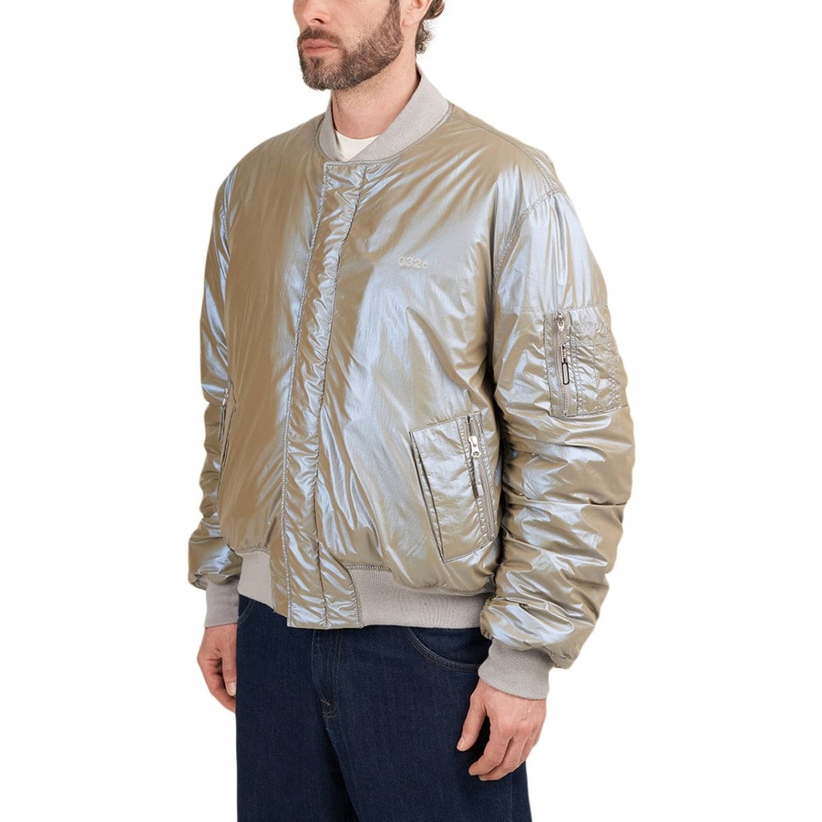 032c Bomber Jacket (Grau)  - Allike Store