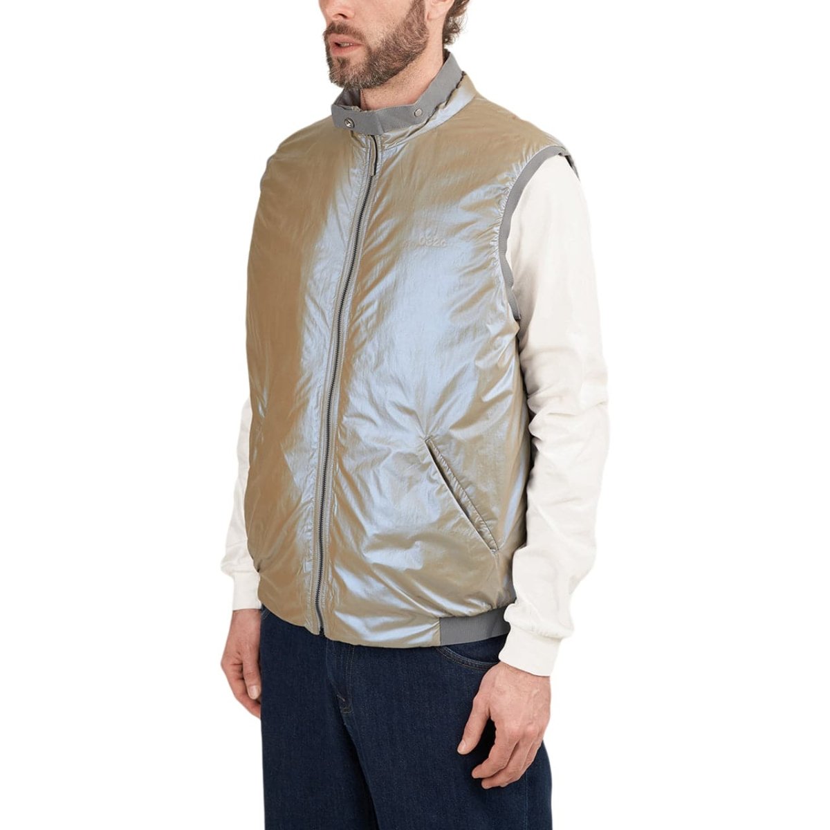 032c Bomber Vest (Grau)  - Allike Store