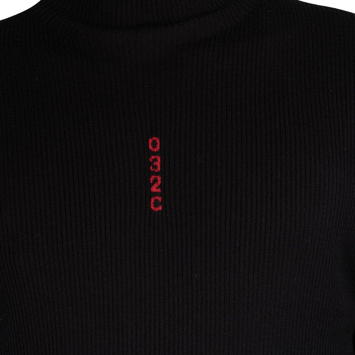 032c Seamless Turtleneck (Schwarz) - Allike Store