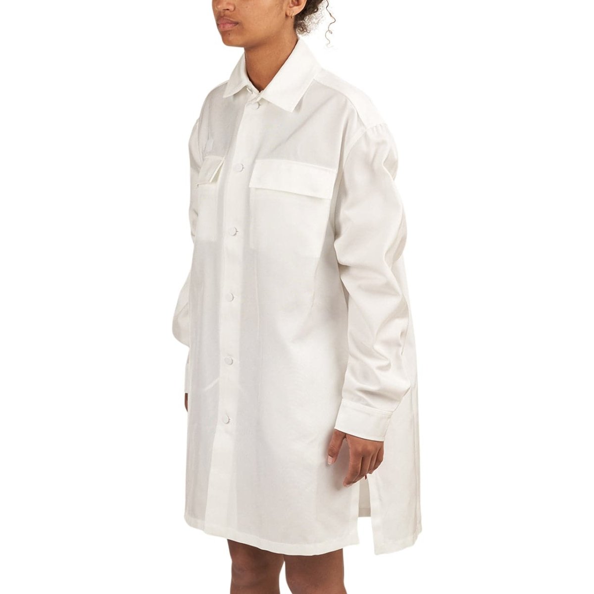 032c Summer Shirt Dress (Weiß)  - Allike Store