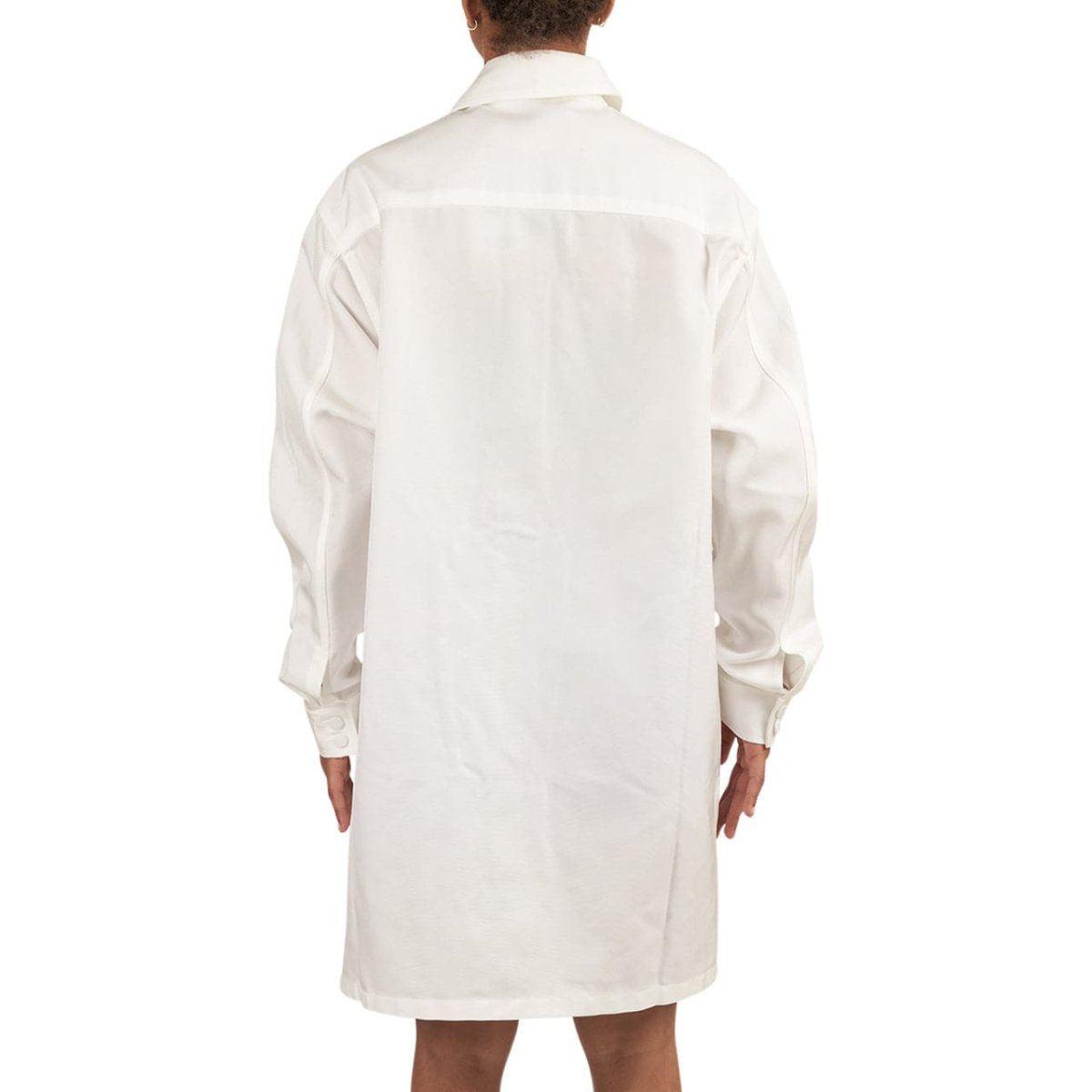 032c Summer Shirt Dress (Weiß) - Allike Store