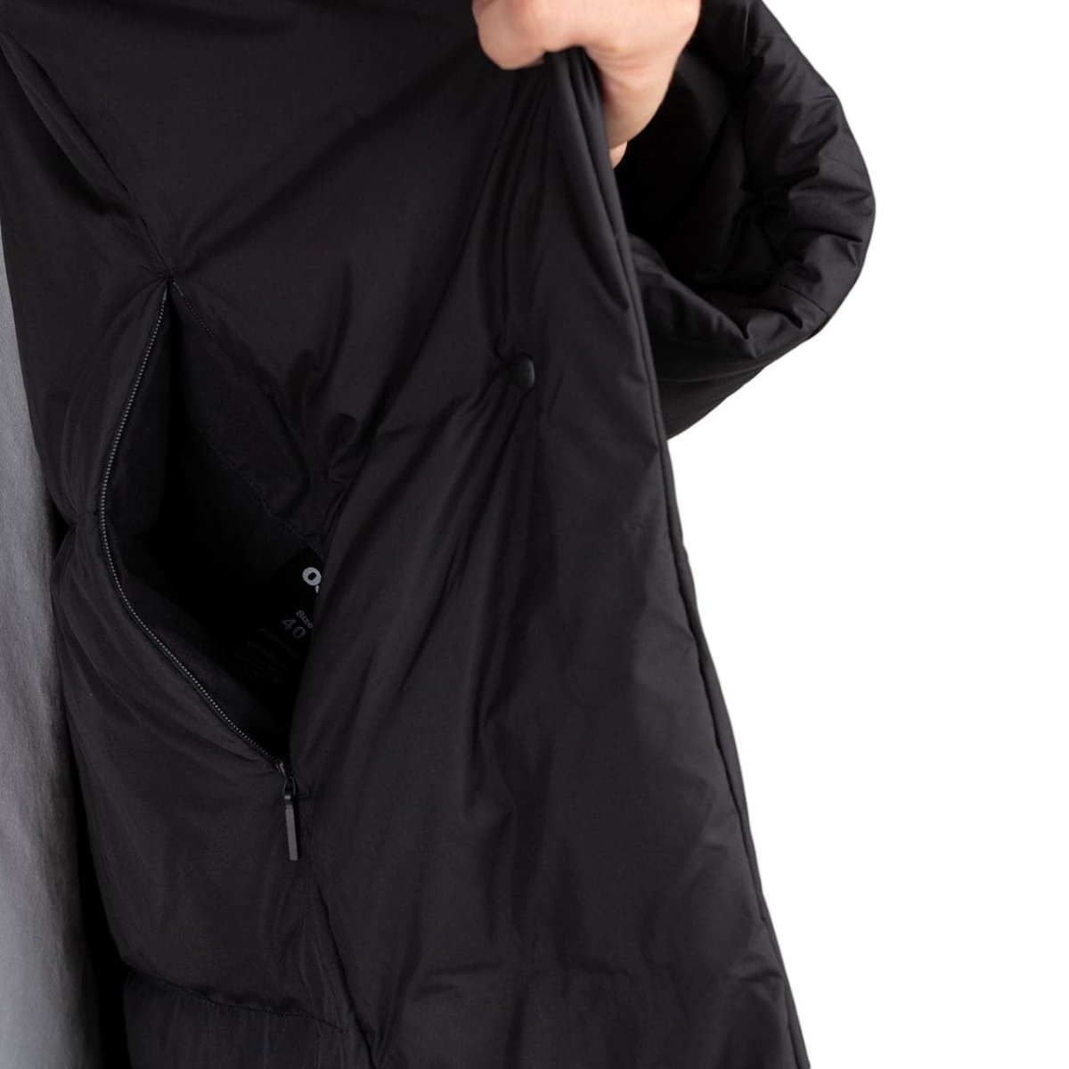 032c The H.M.S. Puffer Coat (Schwarz) - Allike Store