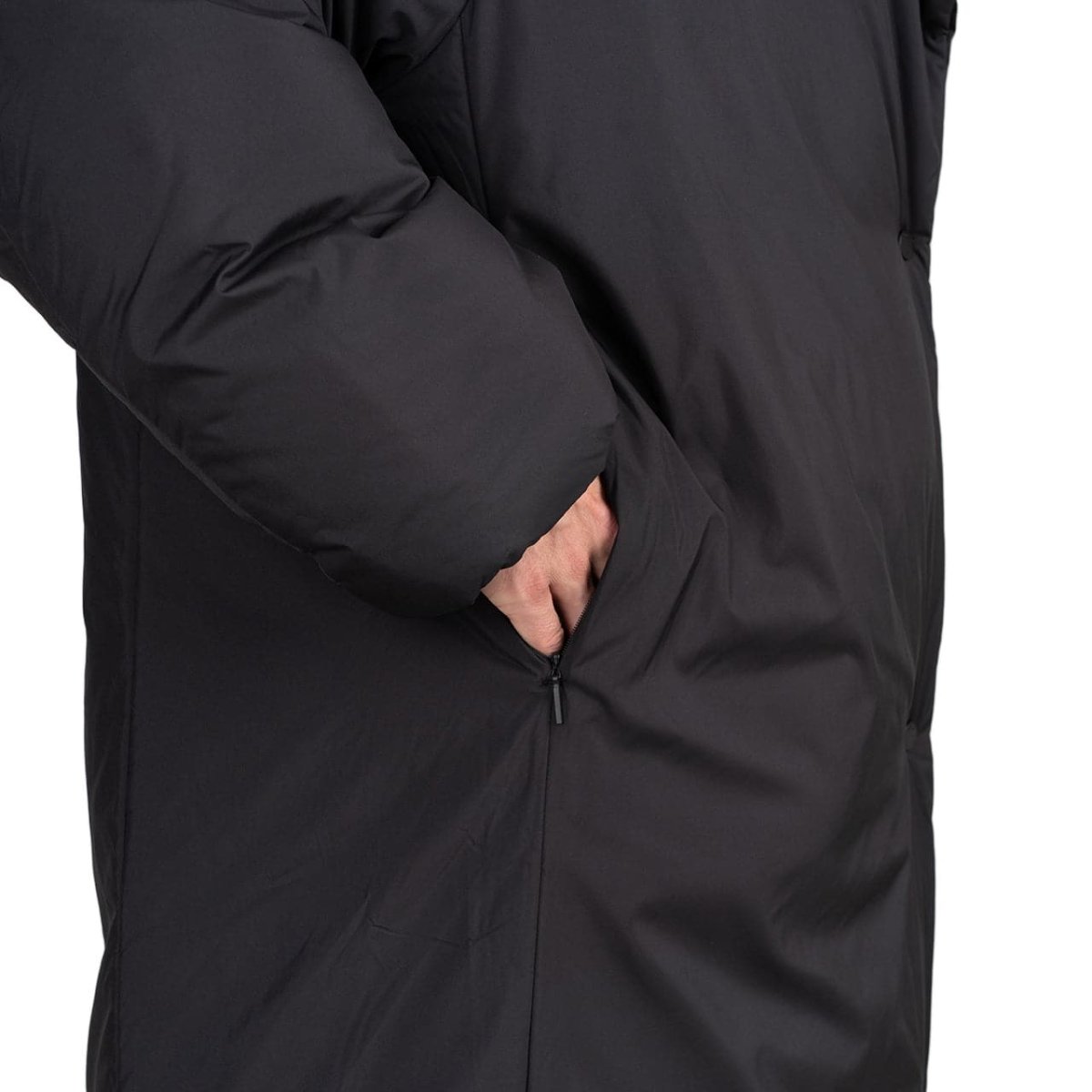 032c The H.M.S. Puffer Coat (Schwarz) - Allike Store