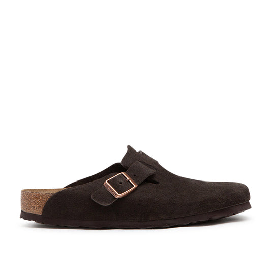 Birkenstock Boston Soft Footbed Suede Leather (Braun)  - Cheap Witzenberg Jordan Outlet