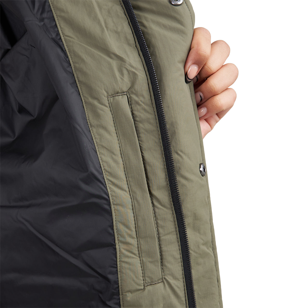 Carhartt WIP W' Erie Coat (Oliv) - Allike Store