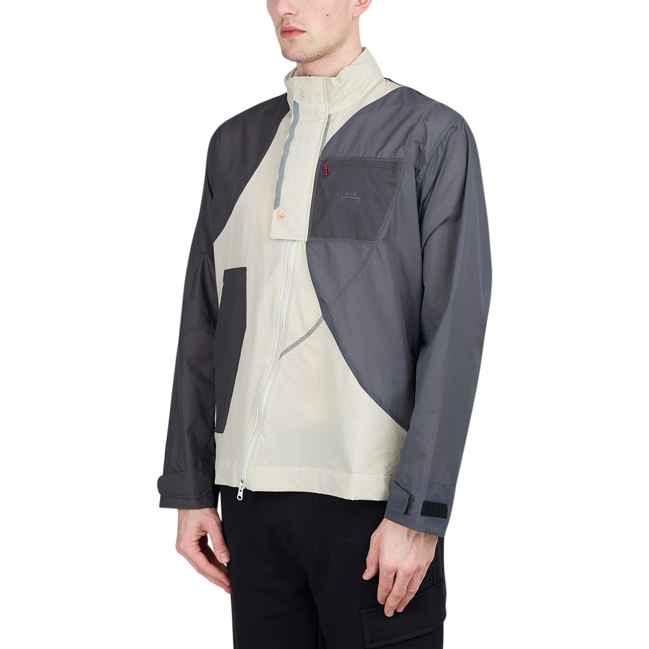 Converse x A-COLD-WALL* Woven Jacket (Grau / Beige) - Allike Store