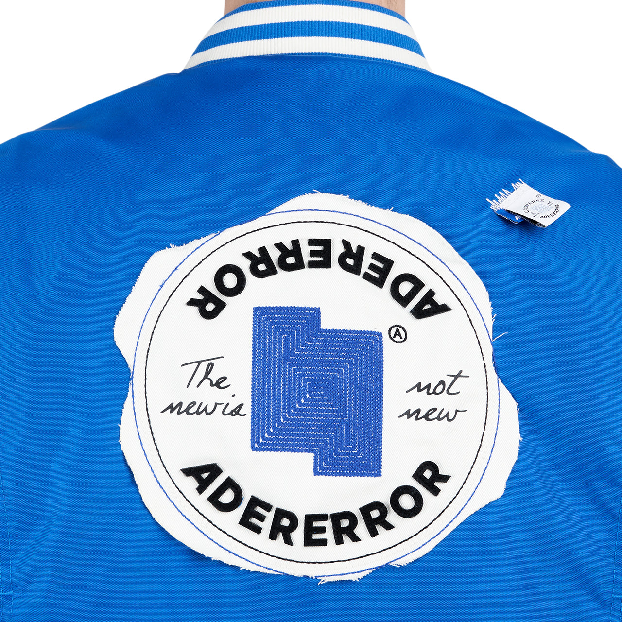 Converse x ADER ERROR Shapes Varsity Jacket (Blau / Creme) - Allike Store