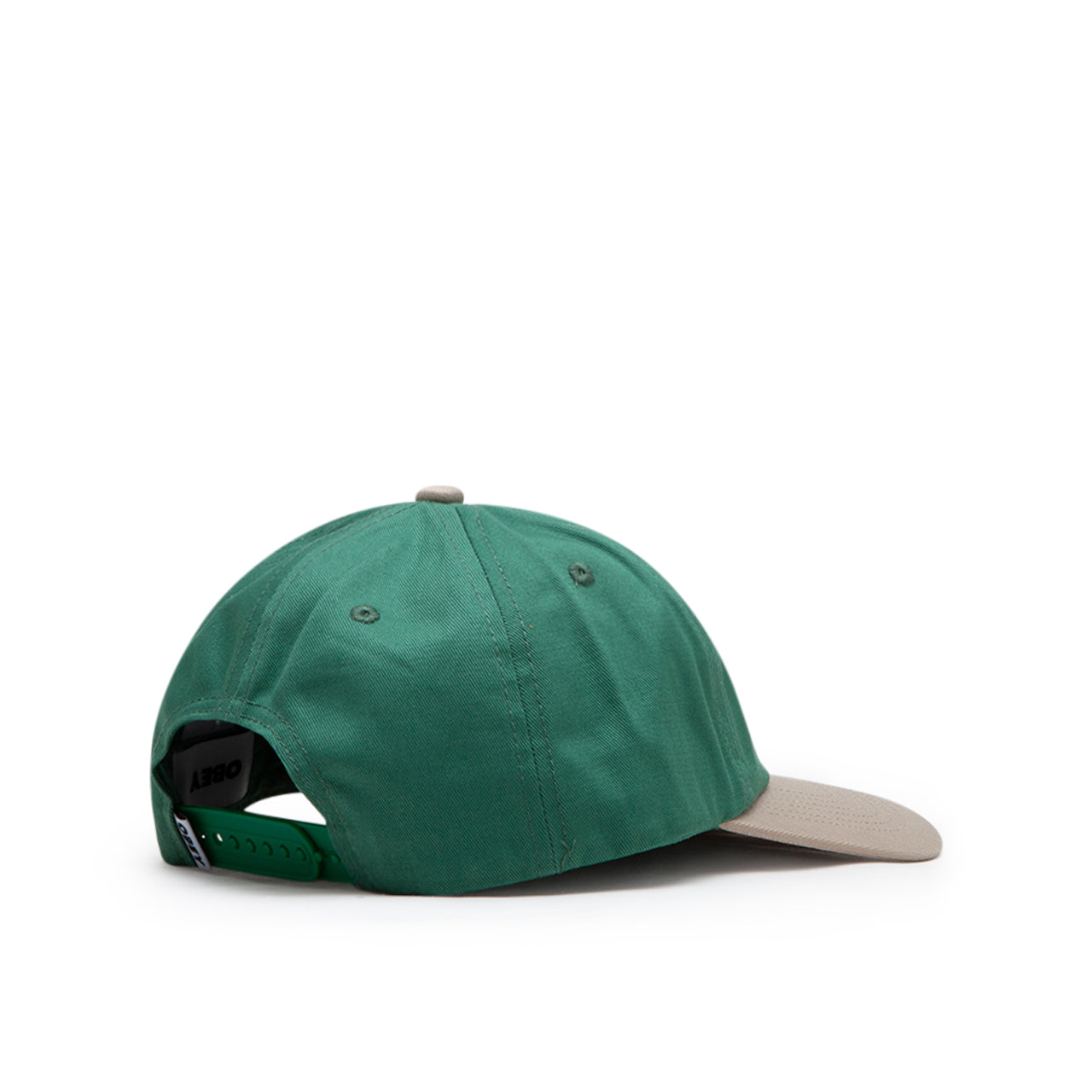 Obey Benny VI Panel Snapback Cap (Grün / Beige) - Allike Store