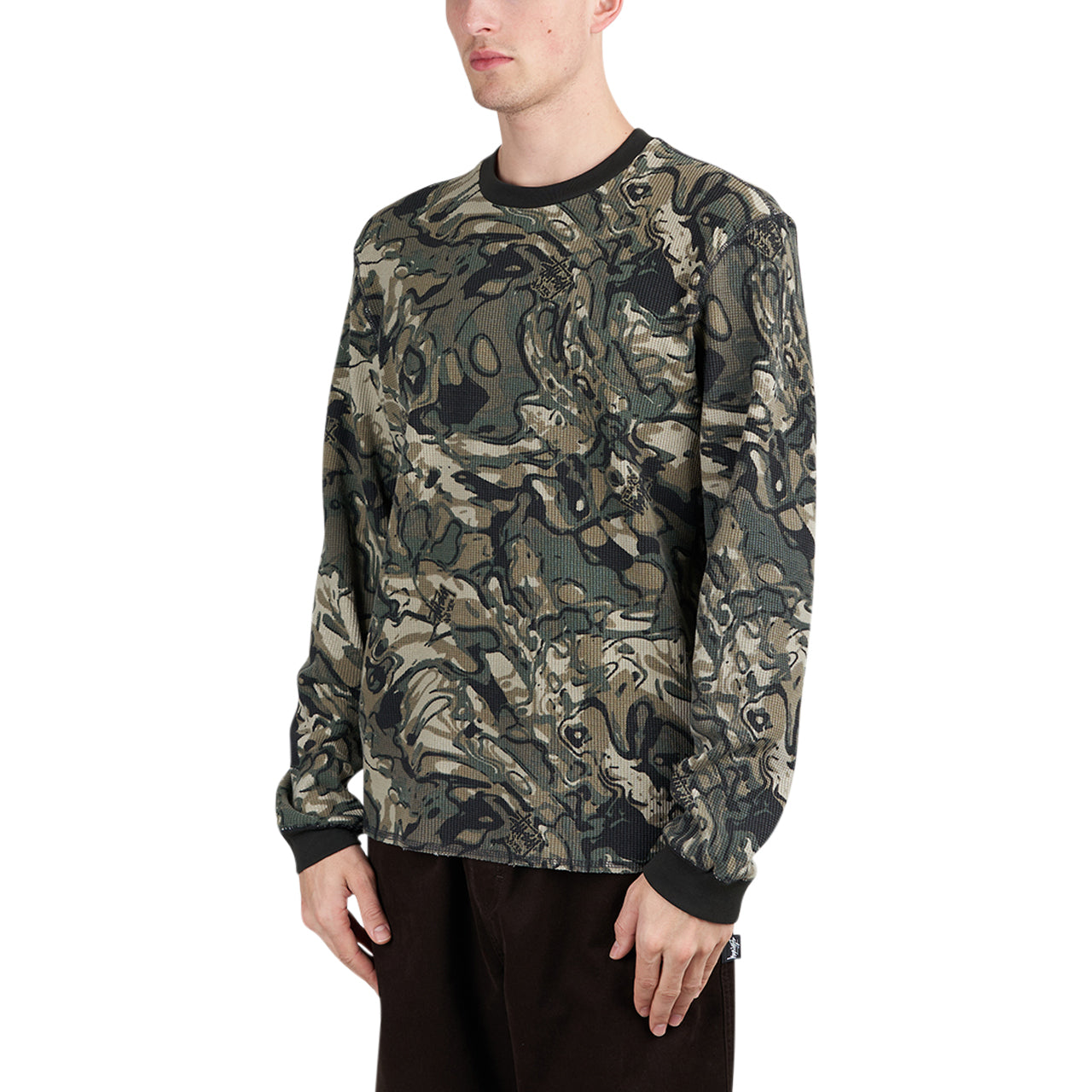 Stüssy Basic Stock LS Thermal (Camo) - Allike Store