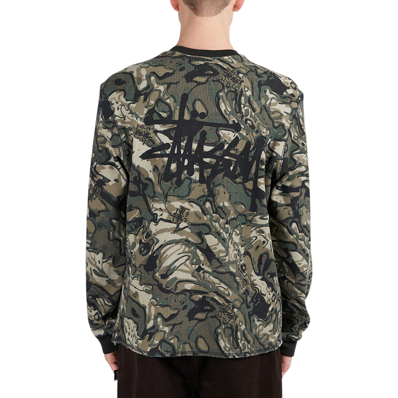Stüssy Basic Stock LS Thermal (Camo) - Allike Store