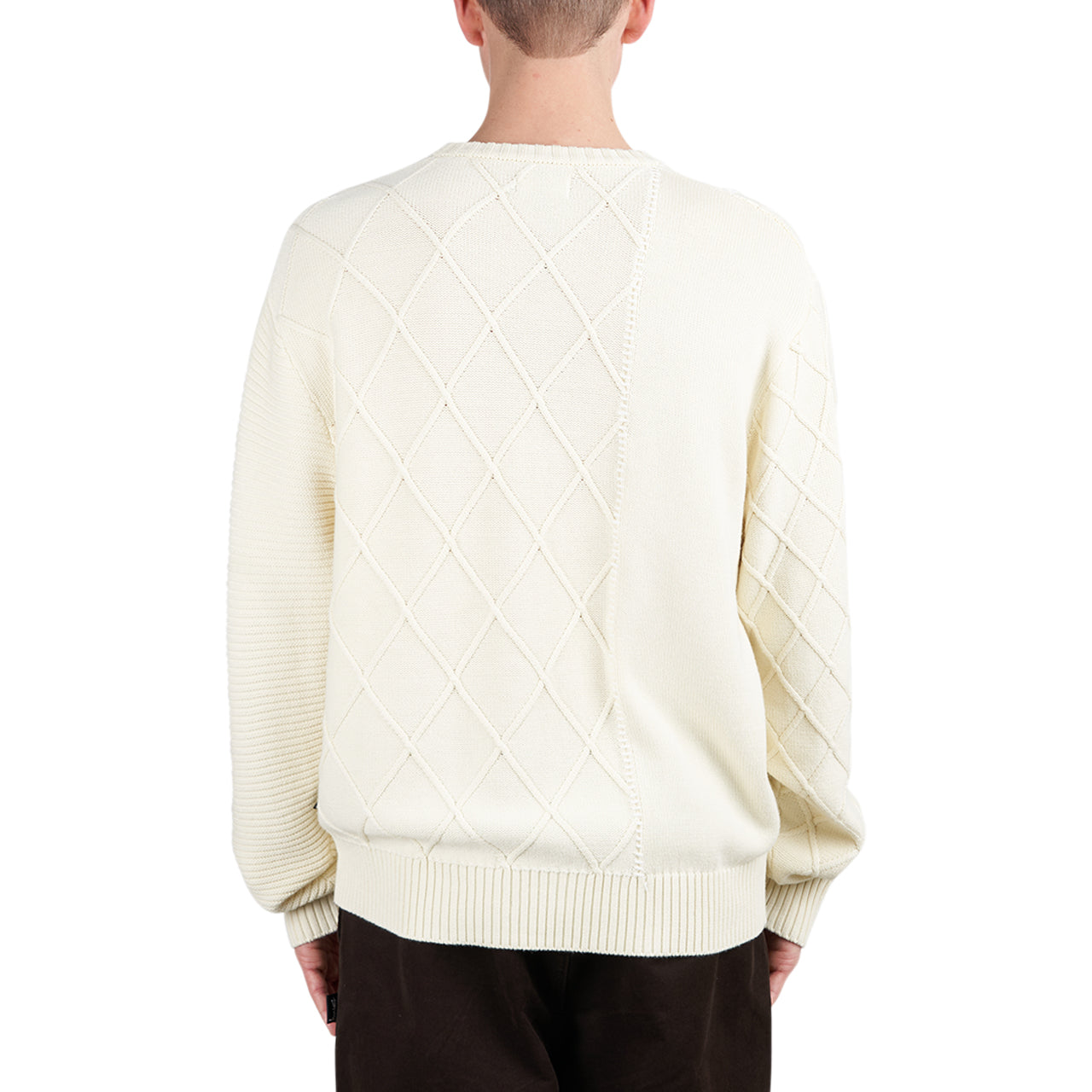 Stüssy Patchwork Sweater (Beige) - Allike Store