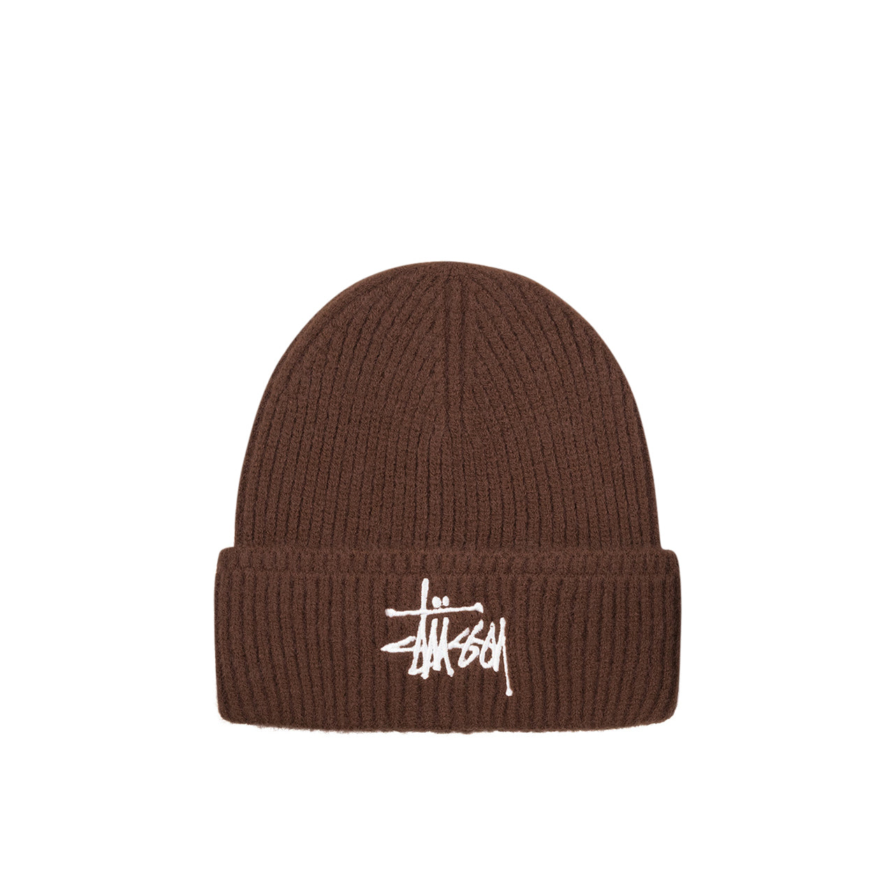 Stüssy Basic Cuff Beanie (Braun) - Allike Store