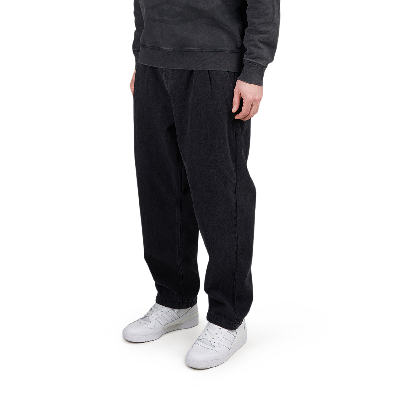 Obey Fubar Pleated Denim (Schwarz) - Allike Store
