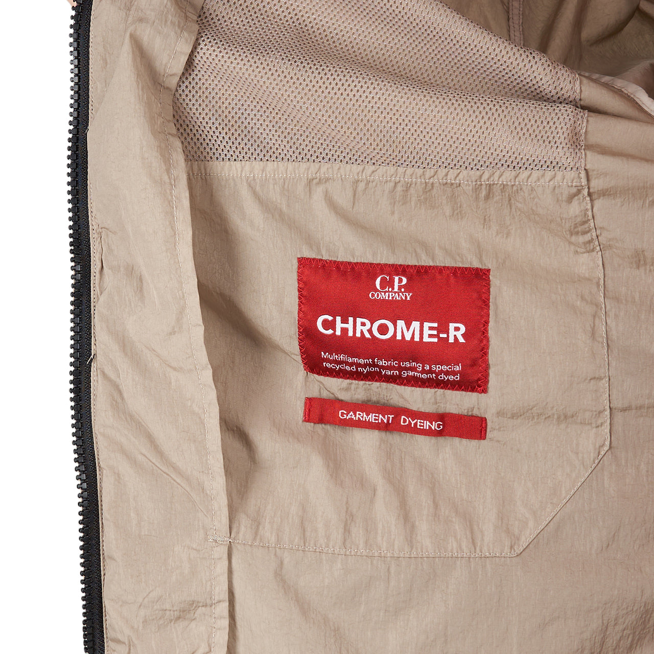 C.P. Company Chrome-R Goggle Overshirt (Beige) - Allike Store