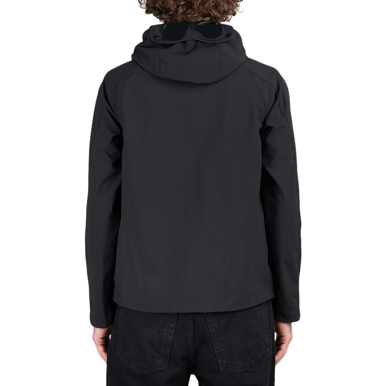 C.P. Company Shell-R Goggle Jacket (Schwarz) - Allike Store