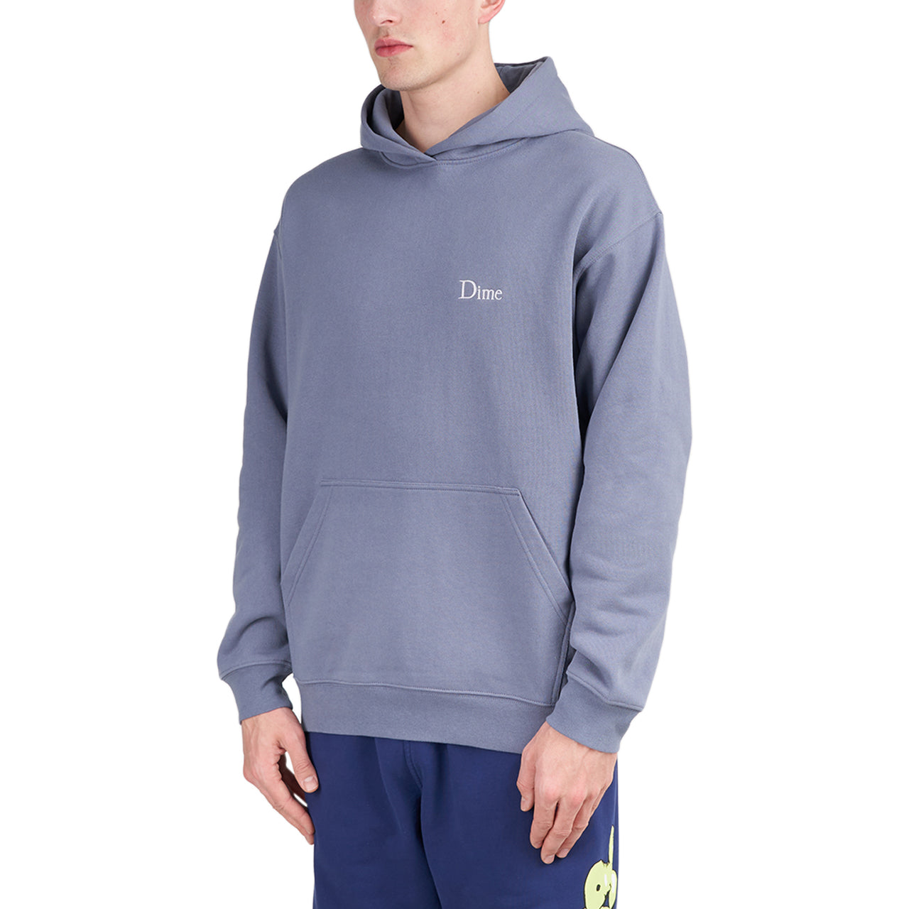 Dime Classic Small Logo Hoodie (Grau) - Allike Store