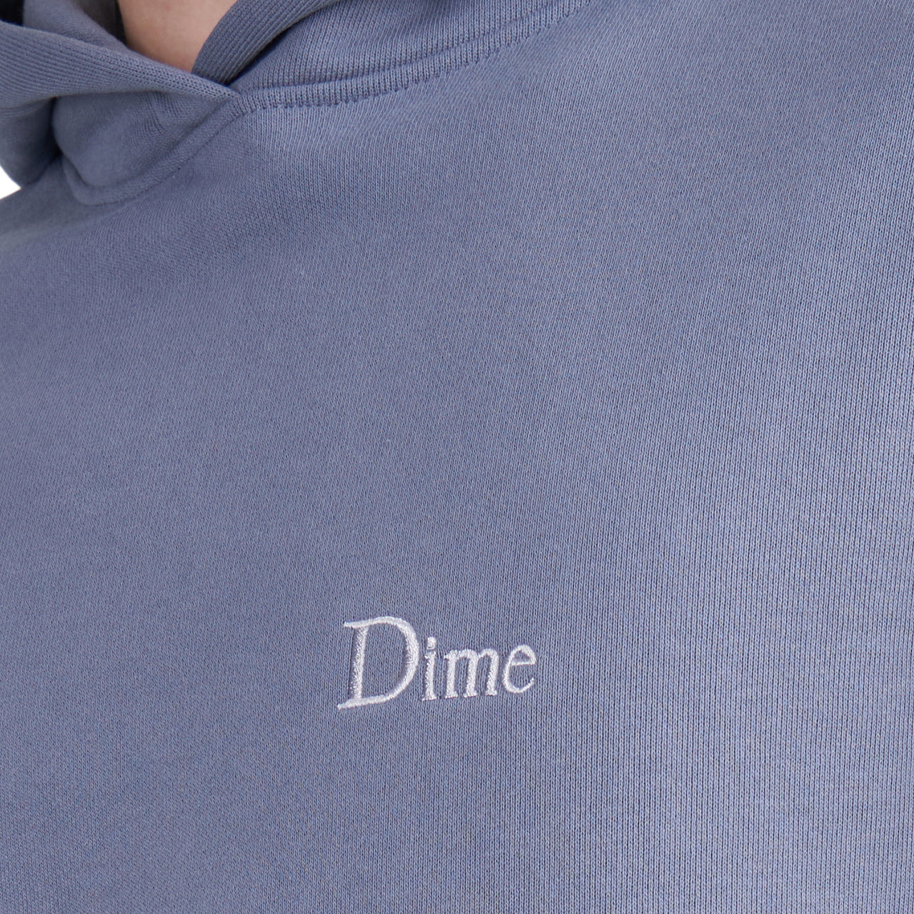 Dime Classic Small Logo Hoodie (Grau) - Allike Store
