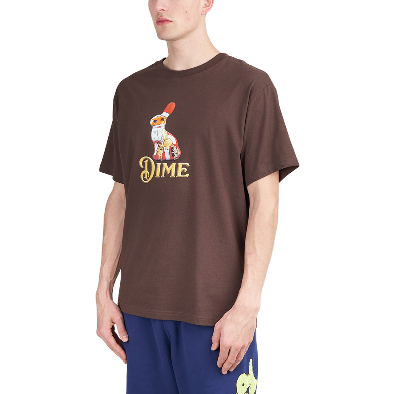 Dime Santa Bunny T-Shirt (Braun) - Allike Store