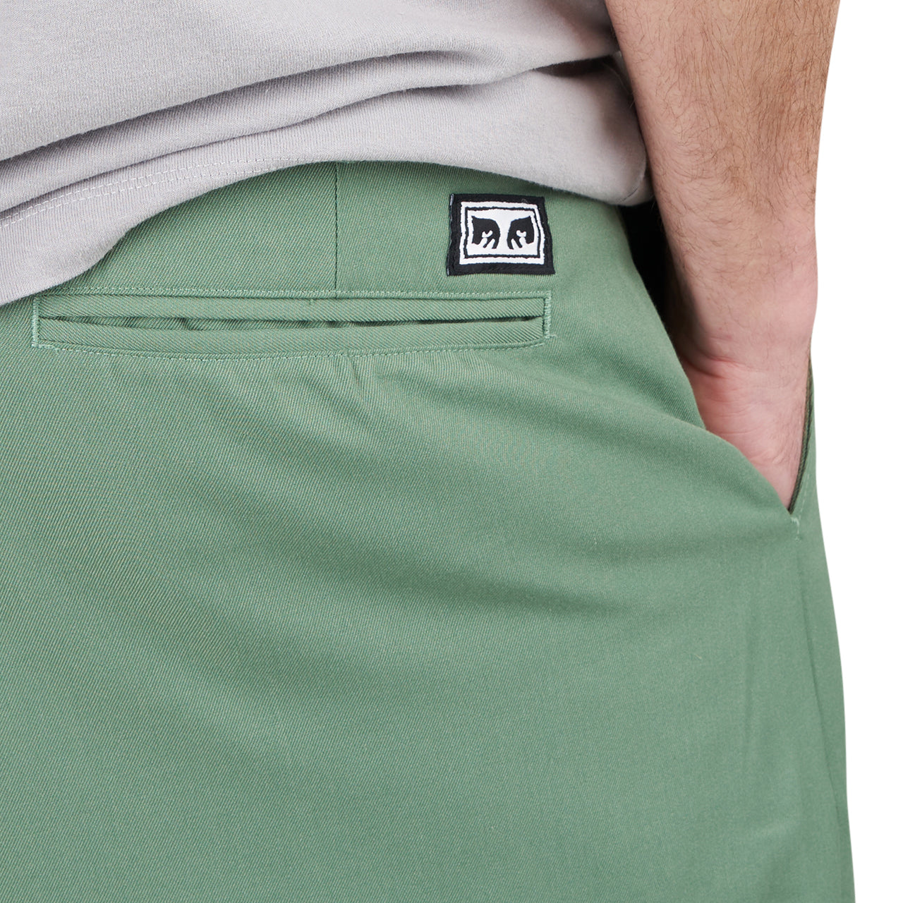 Obey Fubar Pleated Pant (Grün) - Allike Store
