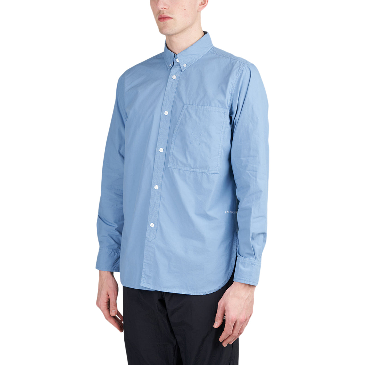Pop Trading Company BD Shirt (Blau) - Allike Store