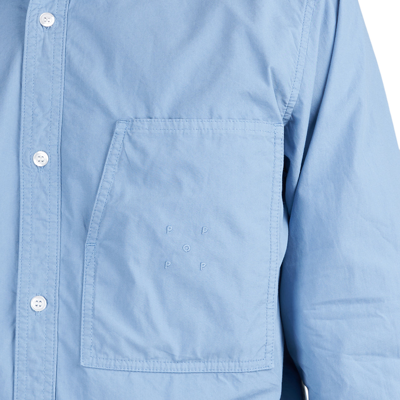 Pop Trading Company BD Shirt (Blau)  - Allike Store