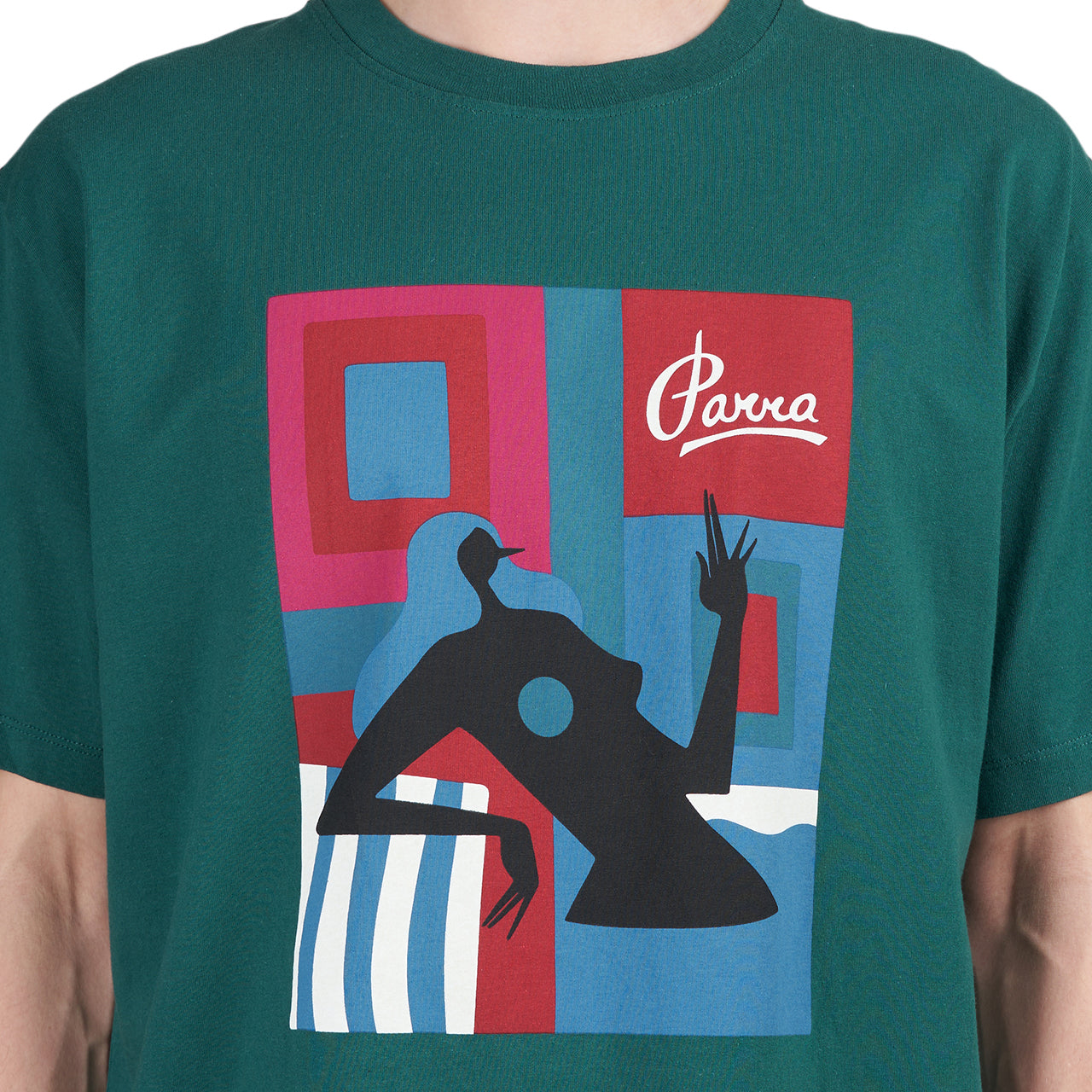 by Parra Hot Springs T-Shirt (Grün) - Allike Store