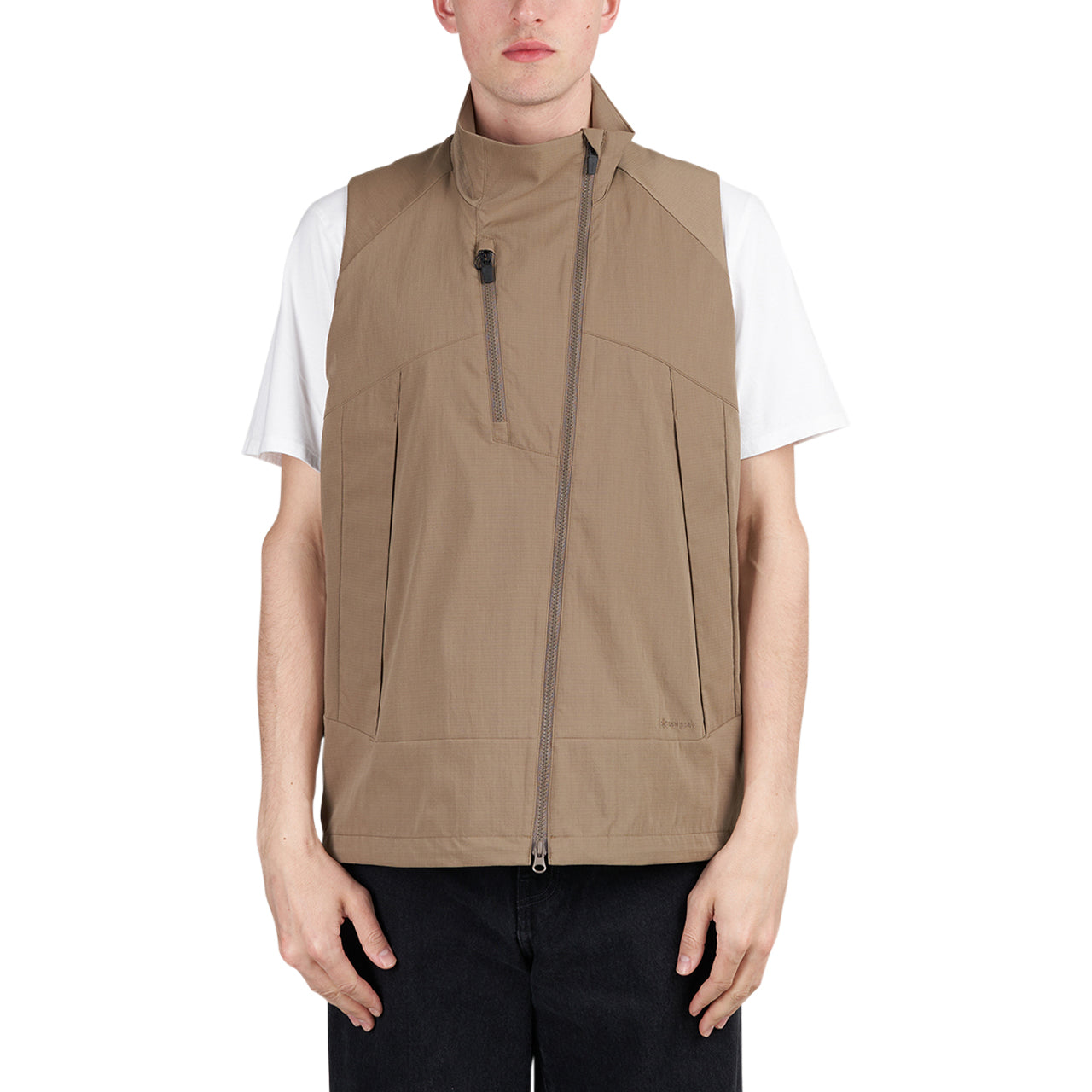 Snow Peak Fire Resistant Stretch Vest (Oliv) - Allike Store